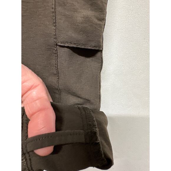 Isis Women's Trekking Roll-up Army Green Pants Sz 10 Cargo Utility Hiking - Picture 8 of 16